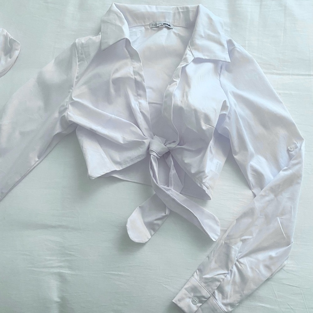 Crop Blouse Set